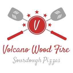 Volcano Wood Fired Pizza Basildon logo.